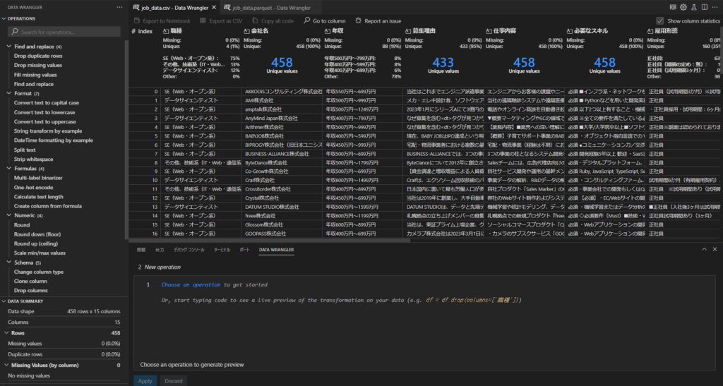 Data Wrangler_csv